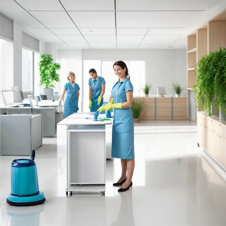 Supervisor OfficeMaid avaliando ambiente de escritório em Boa Vista